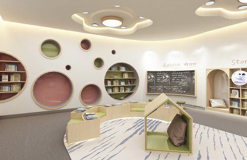 郑州阅读早教中心设计