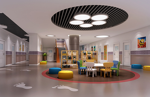 尤佳幼儿园大厅、走廊设计